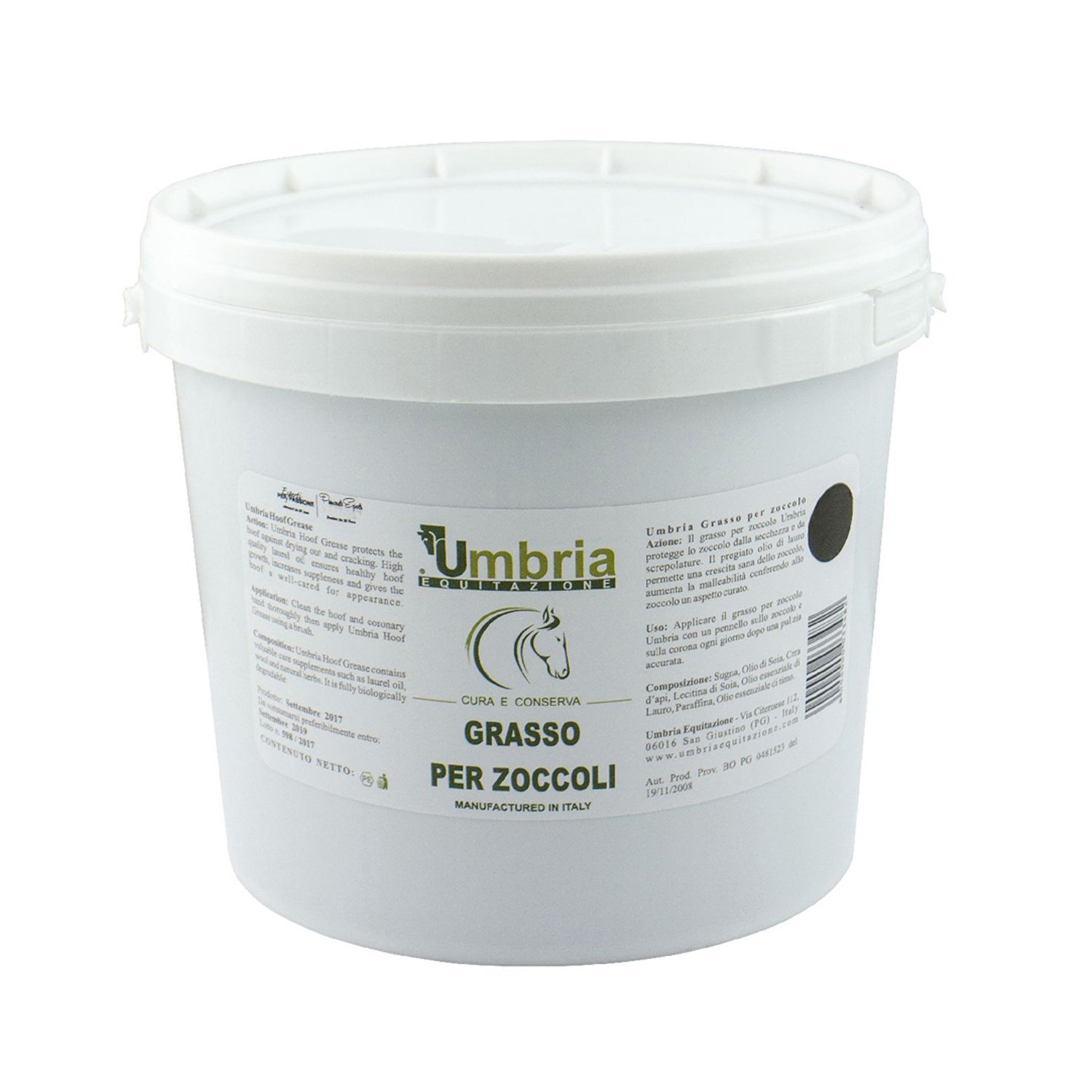 Umbria Hoof Grease (5000 ML) - Black