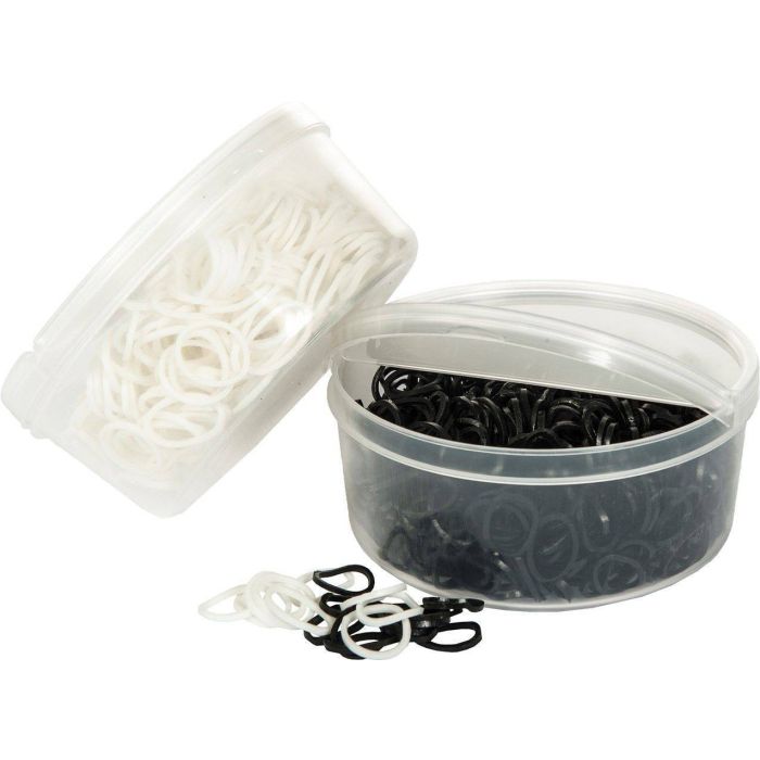Horse Plaiting Bands - White