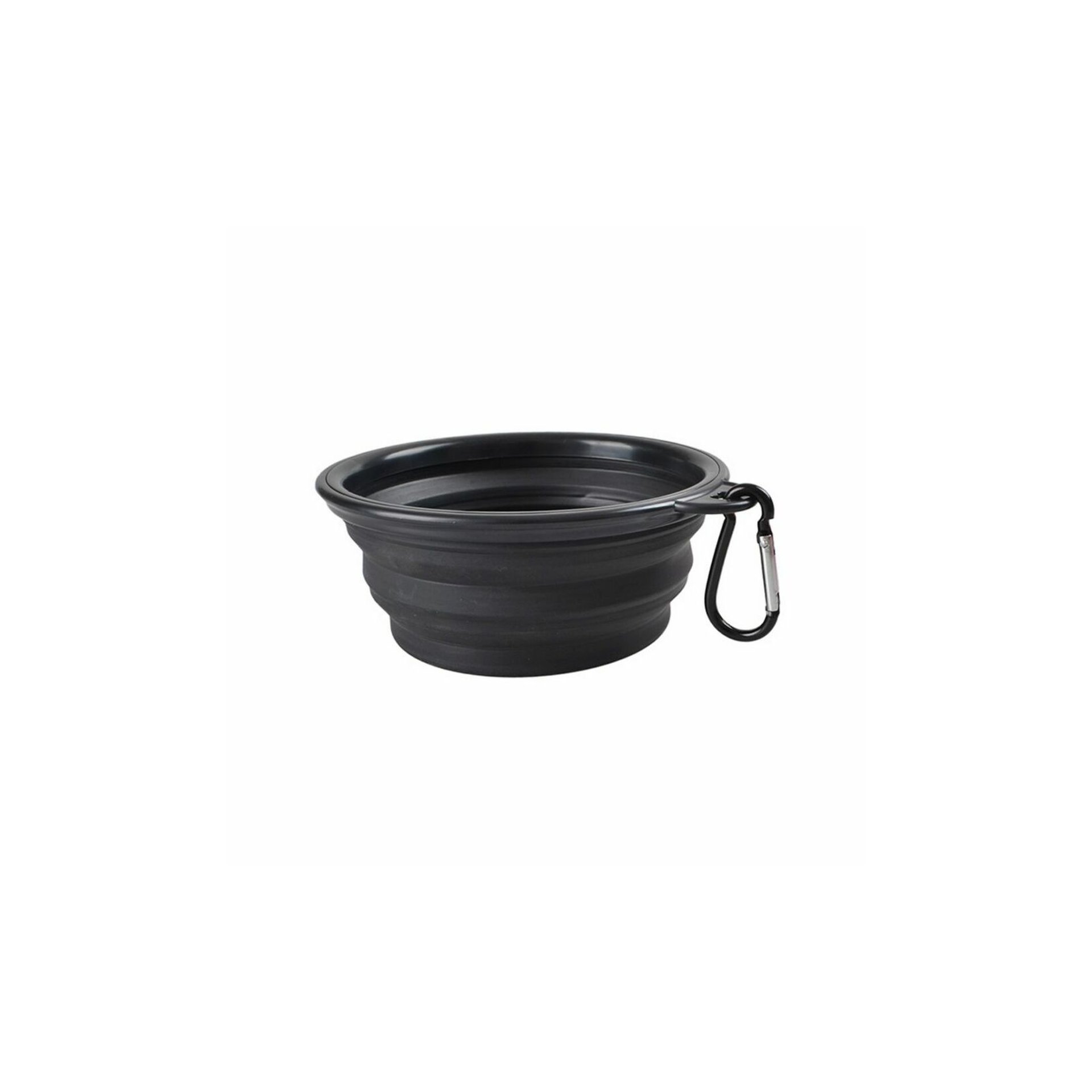 Portable Travel Bowl, Black Travel Bowl 380ml