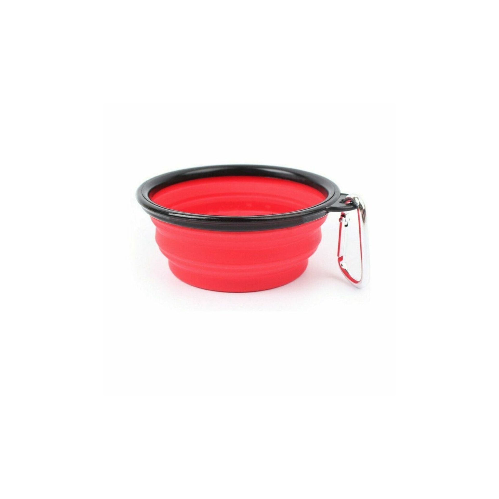 Portable Travel Bowl, Red Travel Bowl 380ml