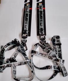 B&W Leash and Harness