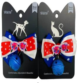 Blue Bowtie For Cats 4.5cmx3.8cmx3.8cm