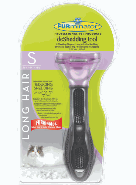 Furminator For Long Hair Cat Pink