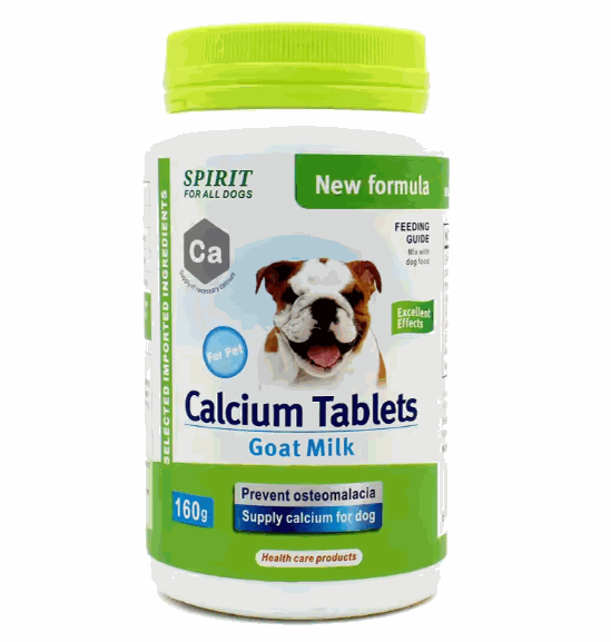 Spirit Calcium Tablets For Dogs 160gr