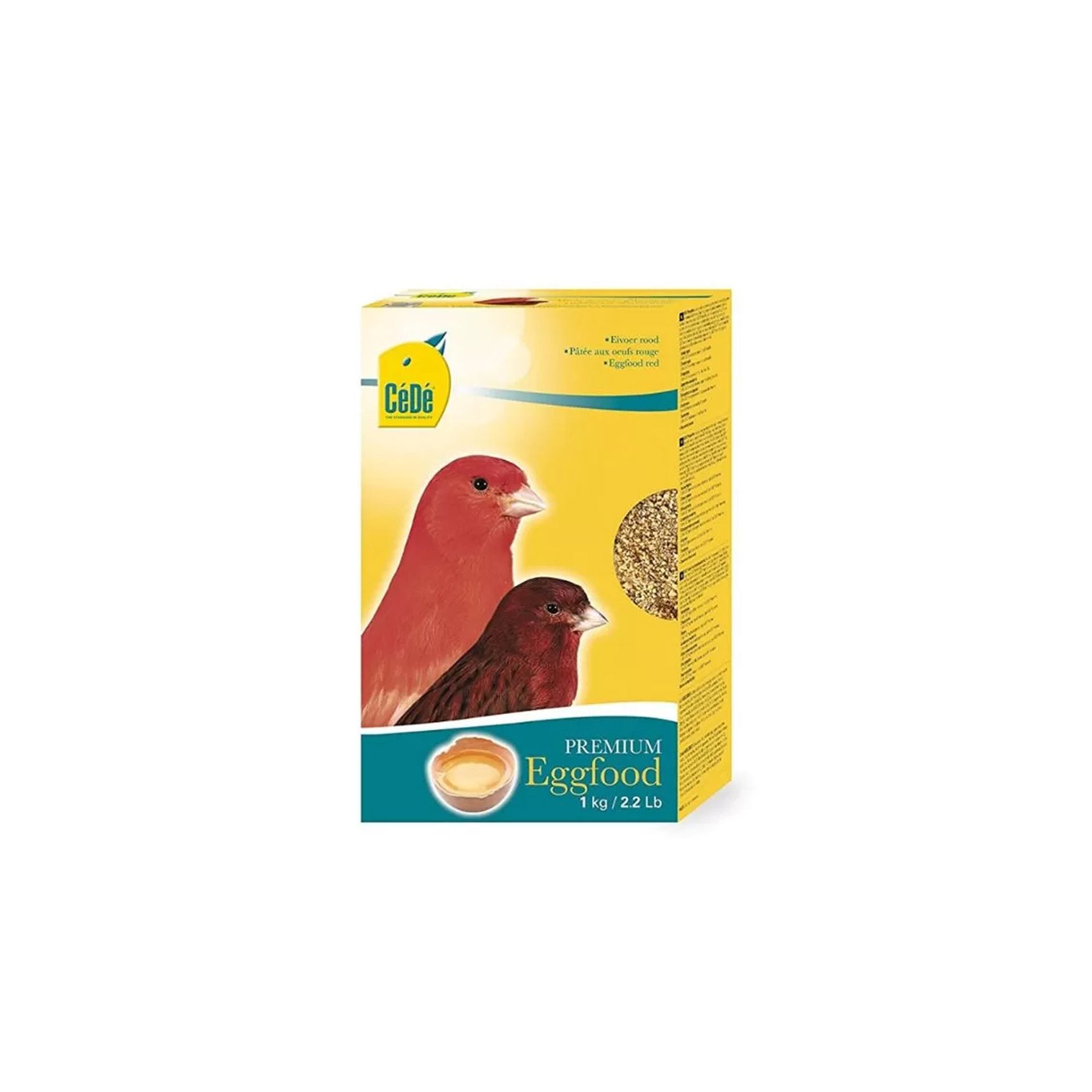 CeDe Premium Egg Food Colored Canary 1kg