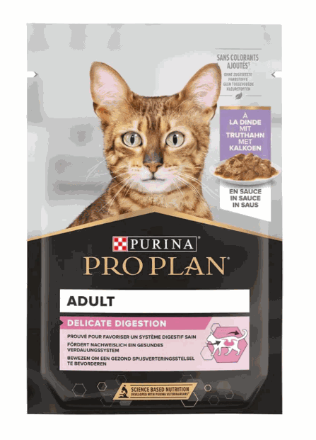 Purina Proplan Cat Wet Nutri Savour Delicate Cat Turkey 85g