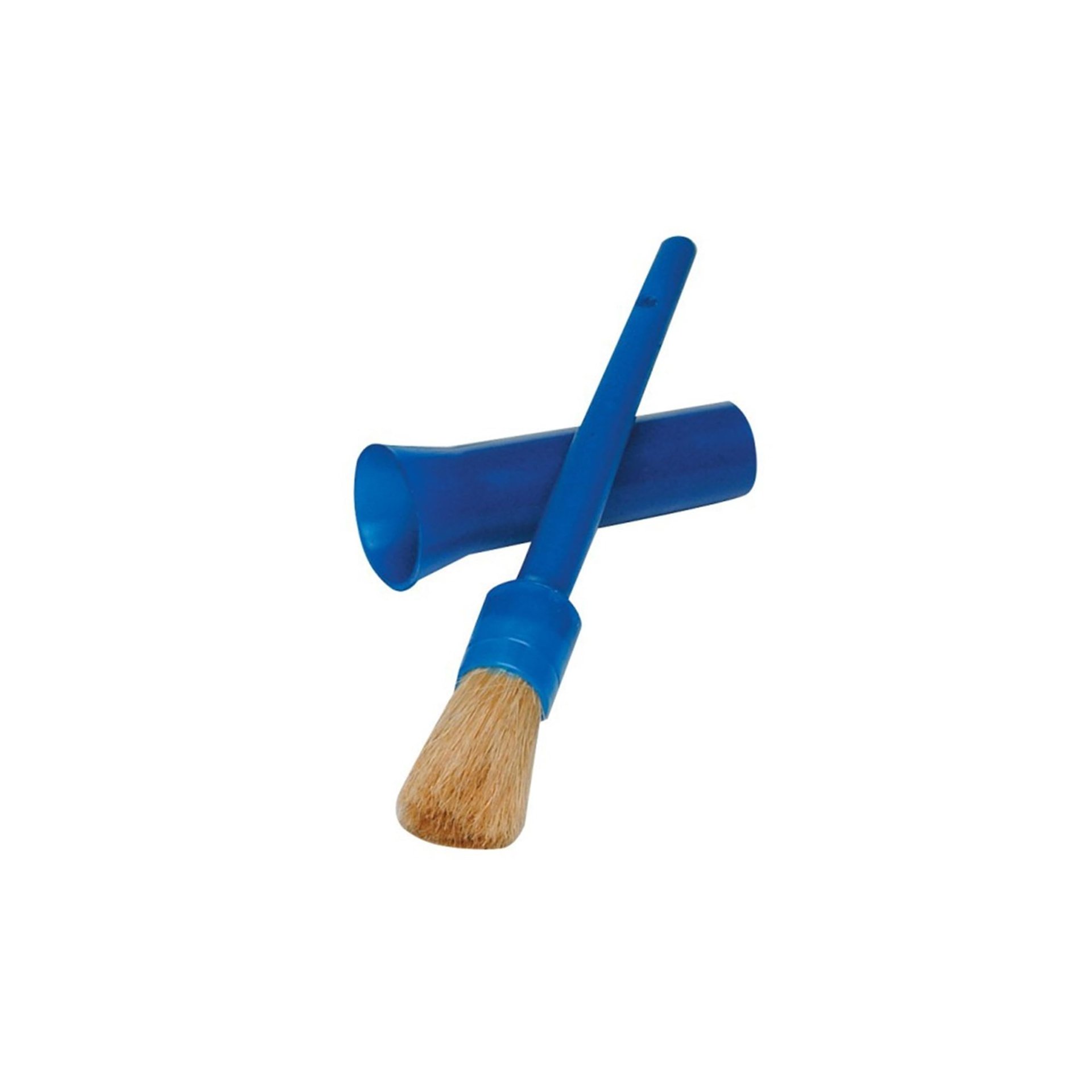 Dressing Hoof Brush with Cap - Blue
