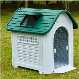 Dog House With Metal Door 115cm*97cm*113cm