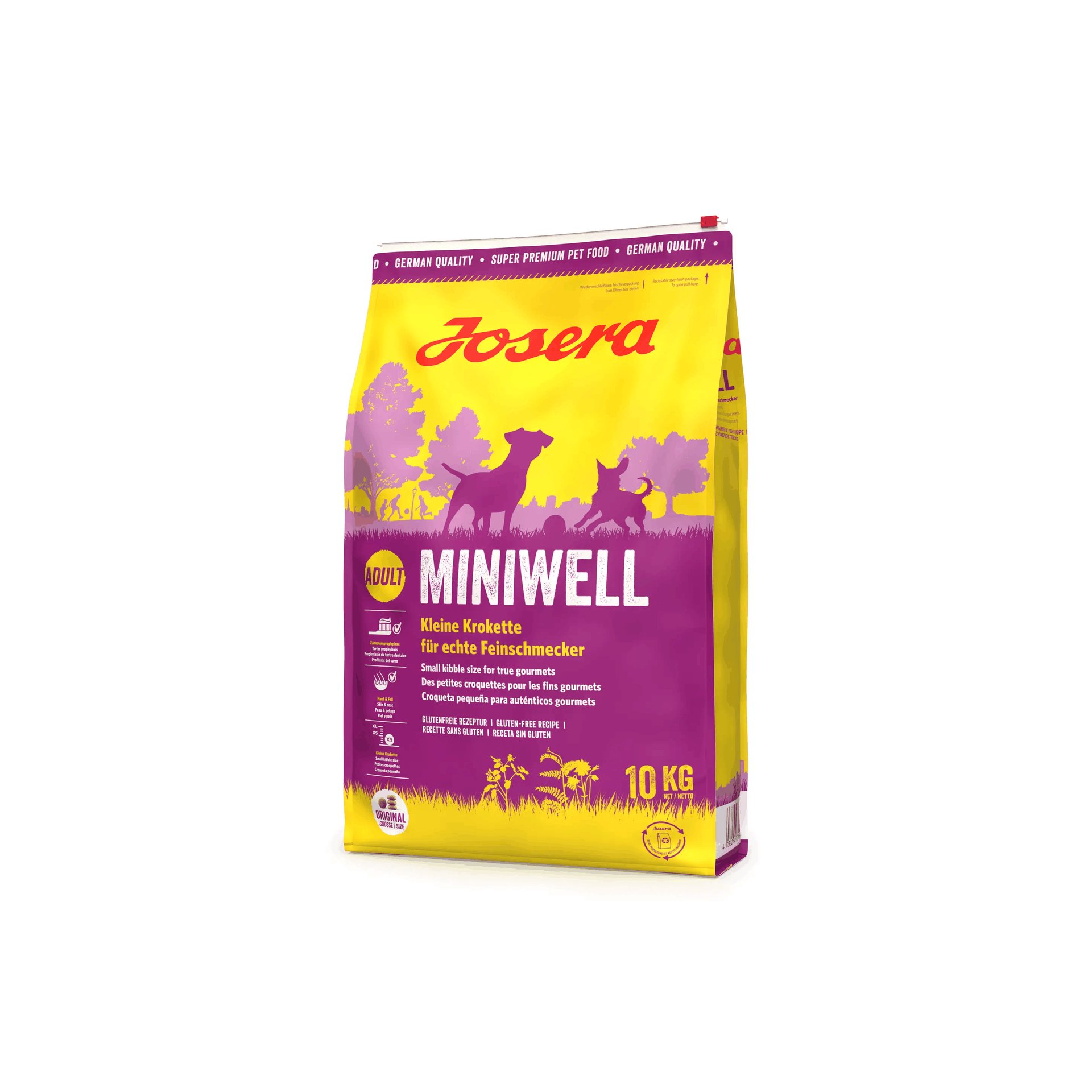 Josera Miniwell Small Breed Dog Food | Suitable for Adult Dogs with Sensitive or Difficult Digestion 900g