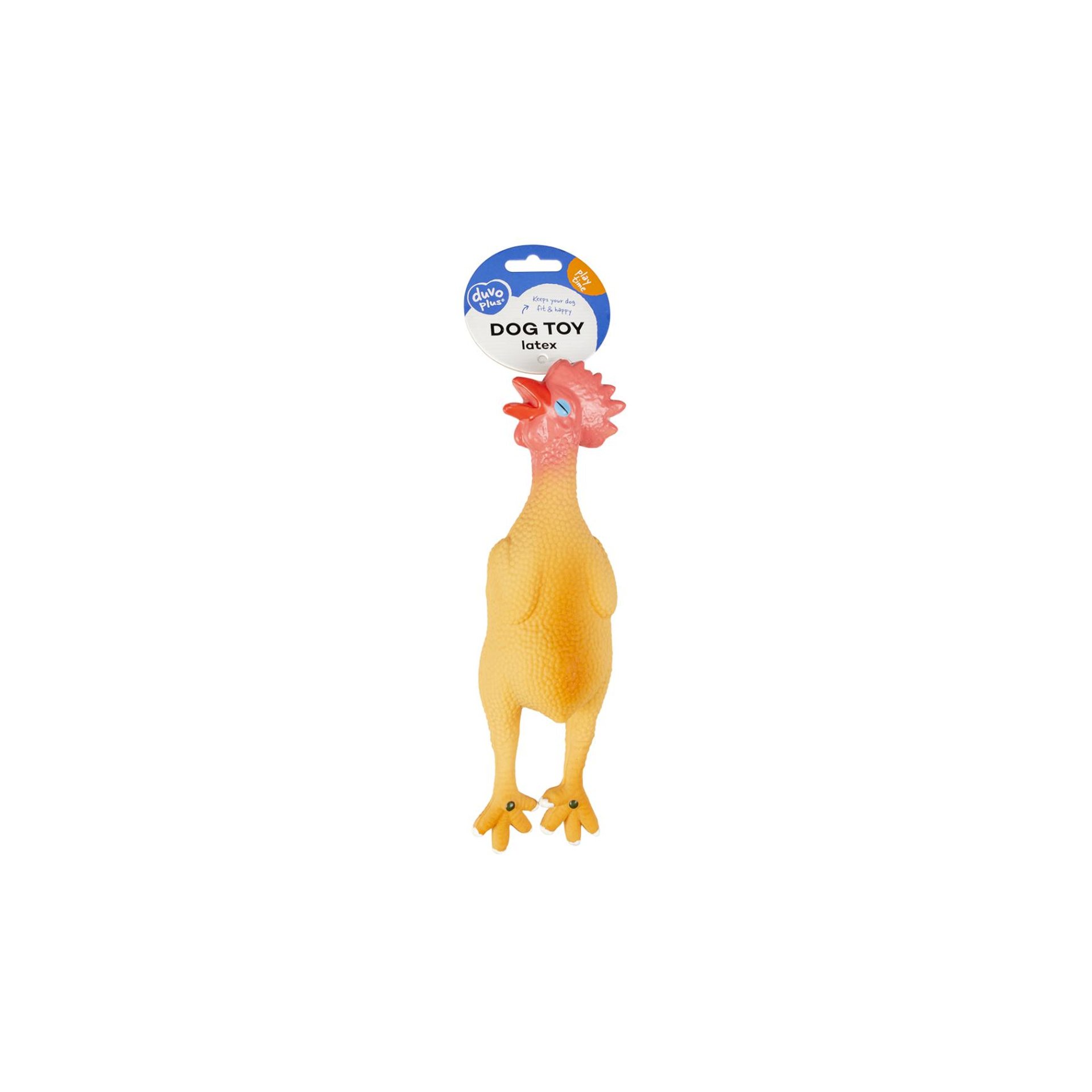 Latex Squeaky Chicken Dog Toy