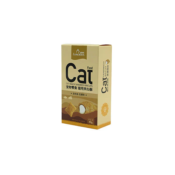 Sandwich Biscuit – Salmon & Cheese - Luscious (80g)