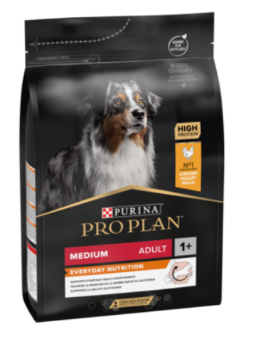 Purina Proplan Dog Medium Breed Adult Chicken 3kg