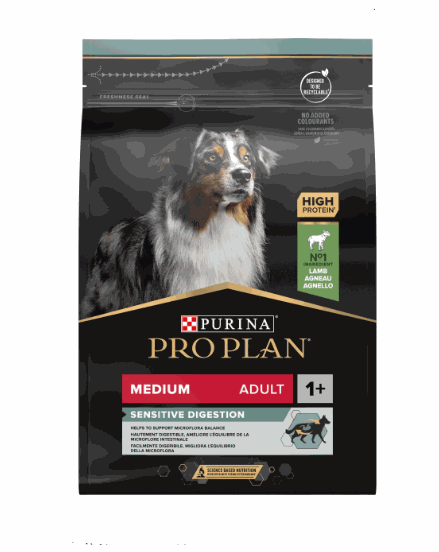 Purina Proplan Dog Medium Breed Adult Sensitive Digestion Lamb 14kg