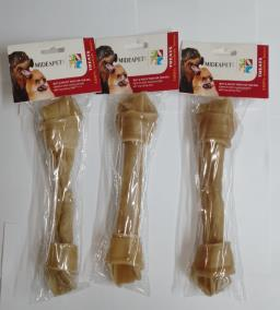 Rawhide Roll Beige 8-8.5 inches, 1pcs/bag