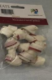 Rawhide Roll White 2.5 inches, 5pcs/bag