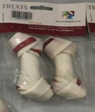 Rawhide Roll White 4-4.5 inches, 2pcs/bag