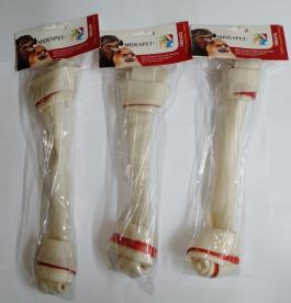 Rawhide Roll White 6-6.5 inches, 1pcs/bag