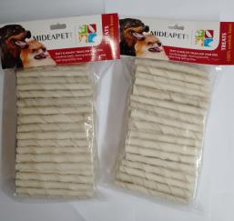 Twisted Sticks White 100pcs A-2