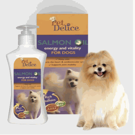 Pet Delice Premium Salmon Oil For Dogs 200ml