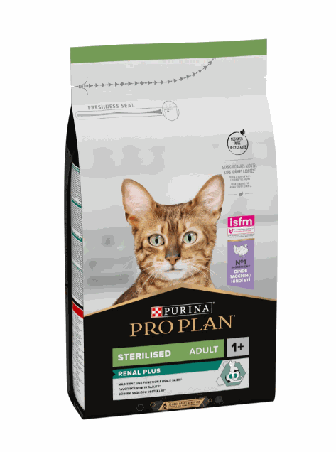 Purina Proplan Cat Sterilized Renal Food Turkey 1.5kg