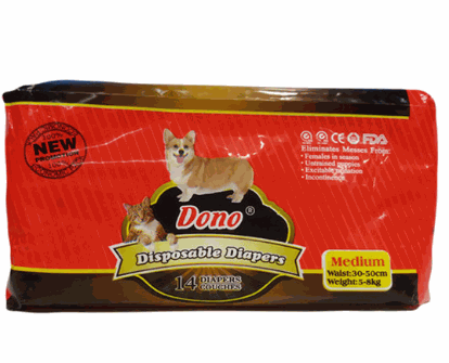 Dono Diapers M, 14Pcs/Bag