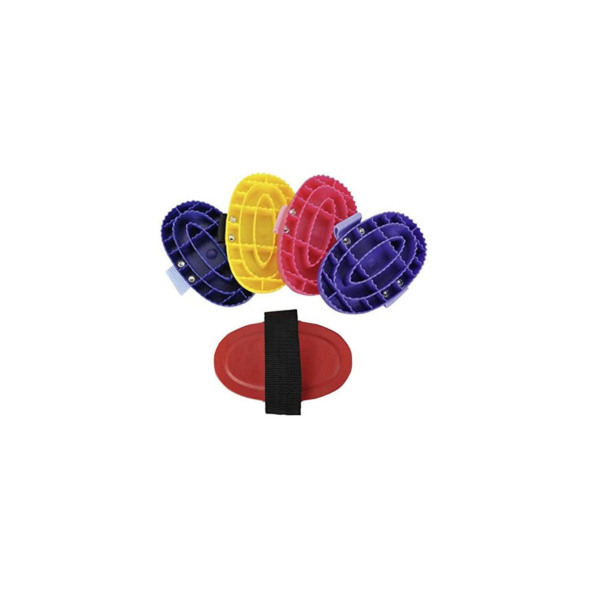 Purple Plastic Curry Comb – 15.5 x 9 cm