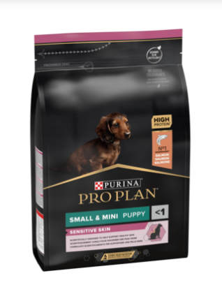 Purina Proplan Dog Small & Mini Breed Puppy Sensitive Skin 3 kg
