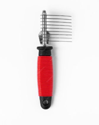 Red Detangling Comb