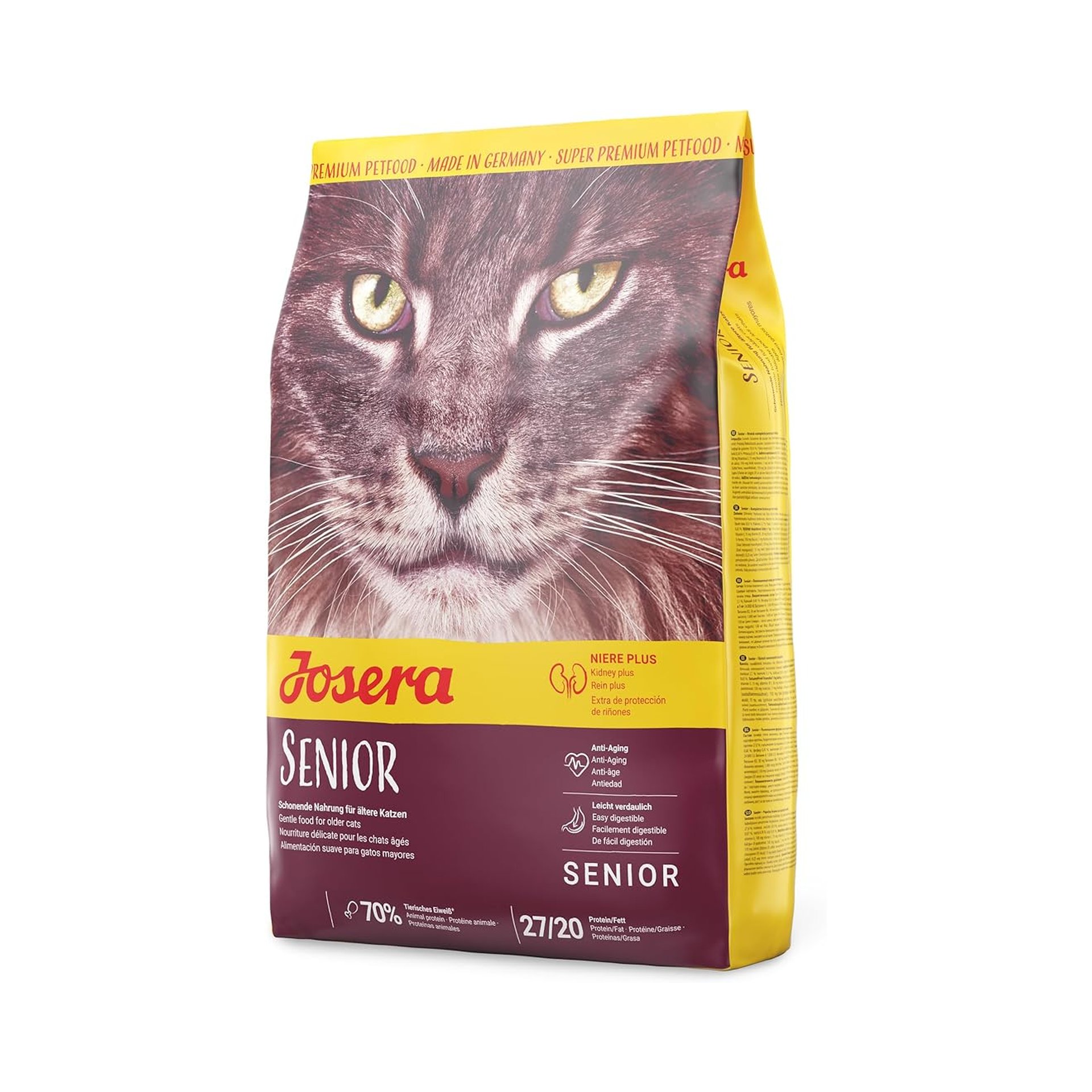 Josera Senior Cat Food for Elderly or Chronic Kidney Disease 2Kg