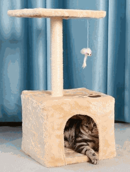 Scratcher Cat Stand House 30cm*30cm*60cm