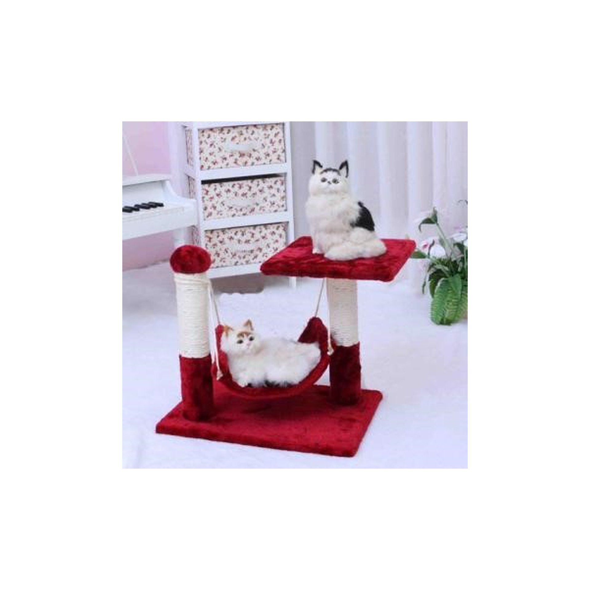 Cat Stand House 45cm*30cm*45cm Blue