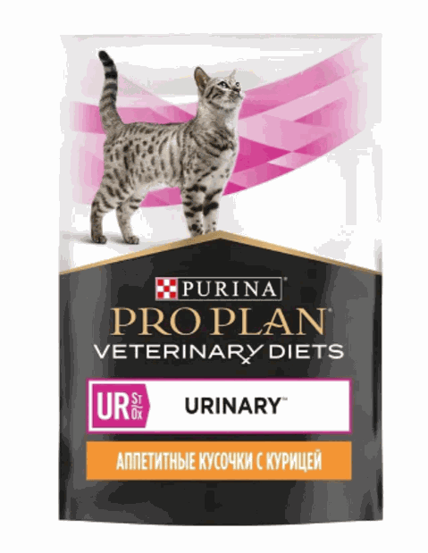 Purina Proplan Veterinary Diets Advanced Care Urinary UR Salmon 10 Packs 85g Each
