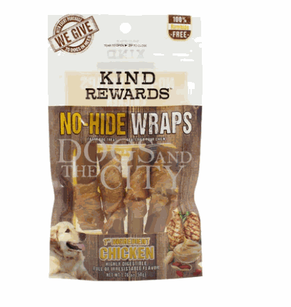 Kind Rewards No Hide Chicken Wraps 4pcs
