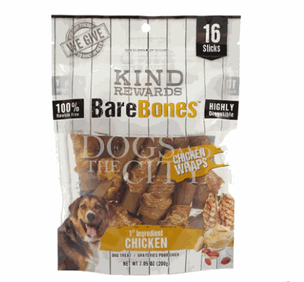 Kind Rewards No Hide Chicken Wraps 16pcs