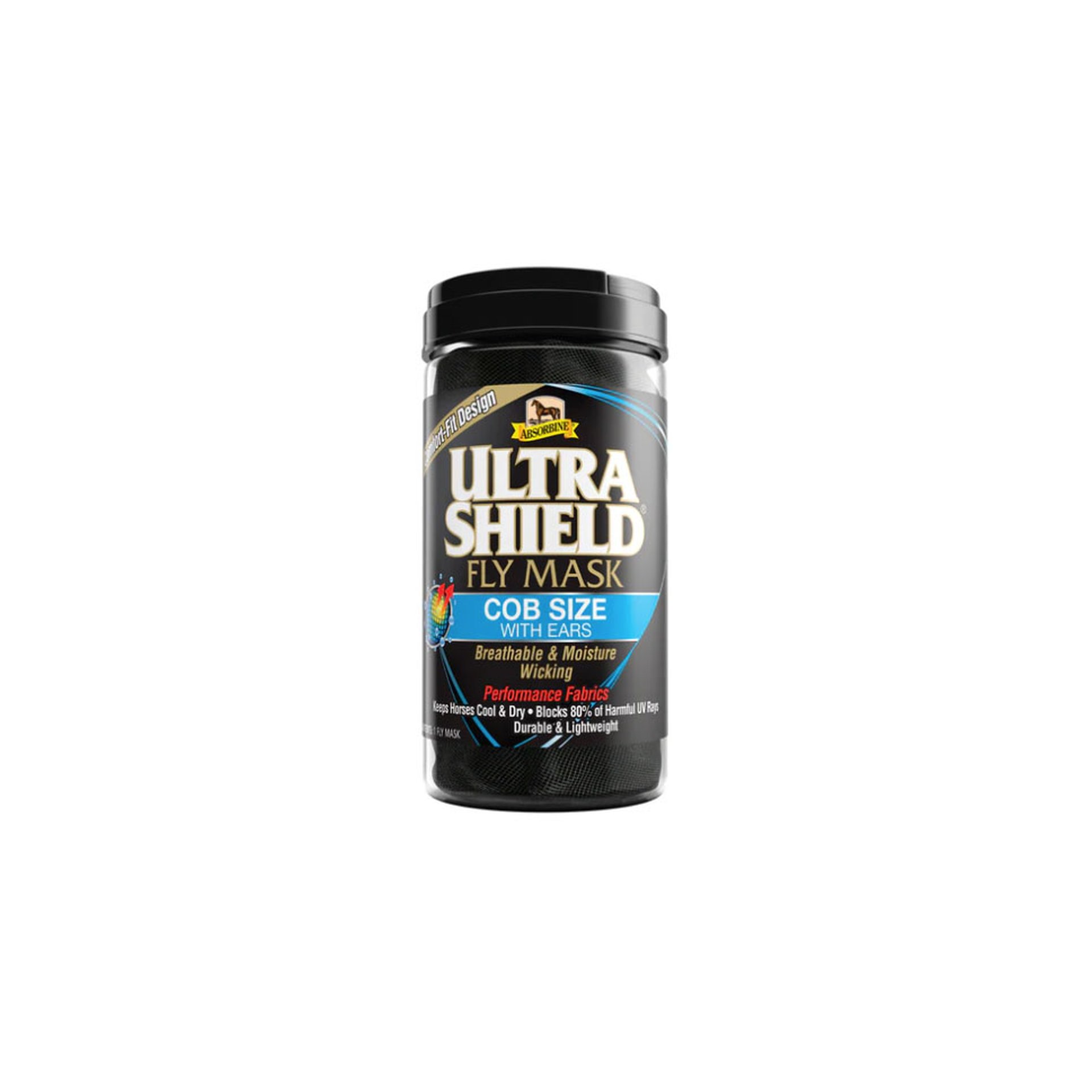 Cob Size - Absorbine UltraShield® Fly Mask with Ears