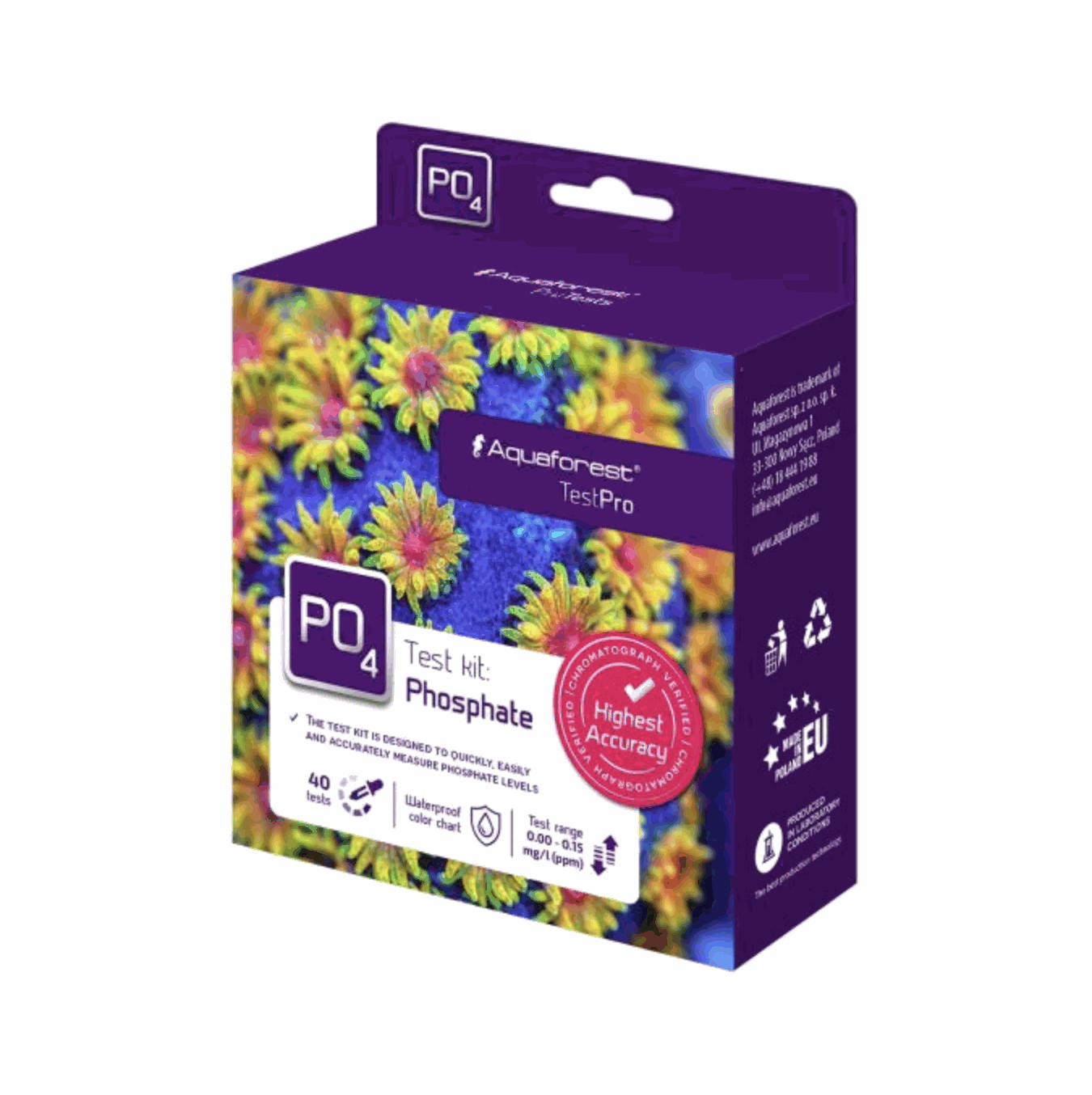 AquaForest Phosphate Test Kit (40 Tests)