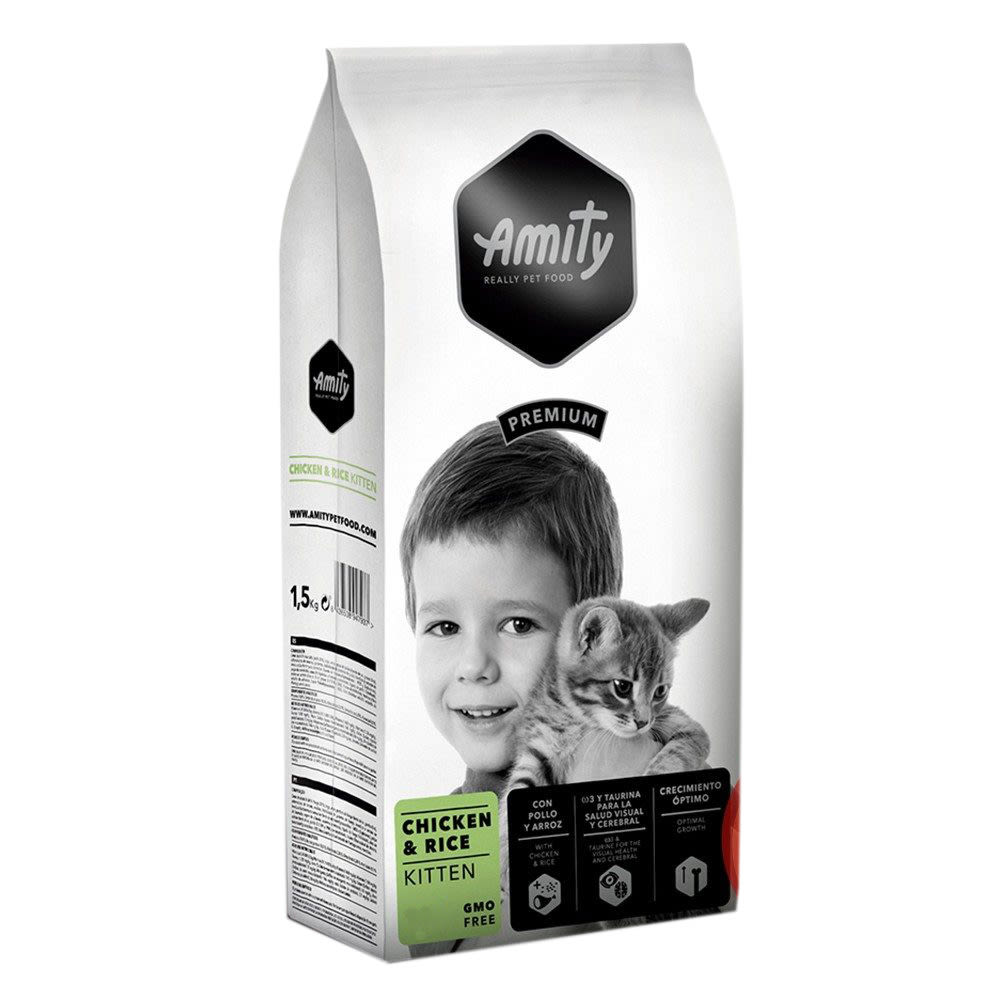 Amity Kitten Premium Chicken & Rice 10Kg