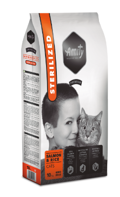 Amity Salmon & Rice Sterilized 10Kg