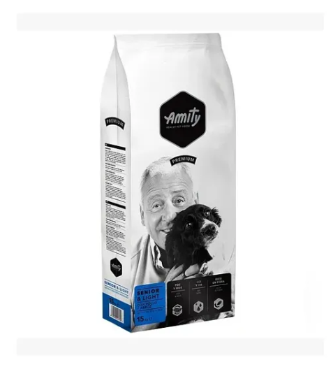 Amity Premium SENIOR & LIGHT 15KG