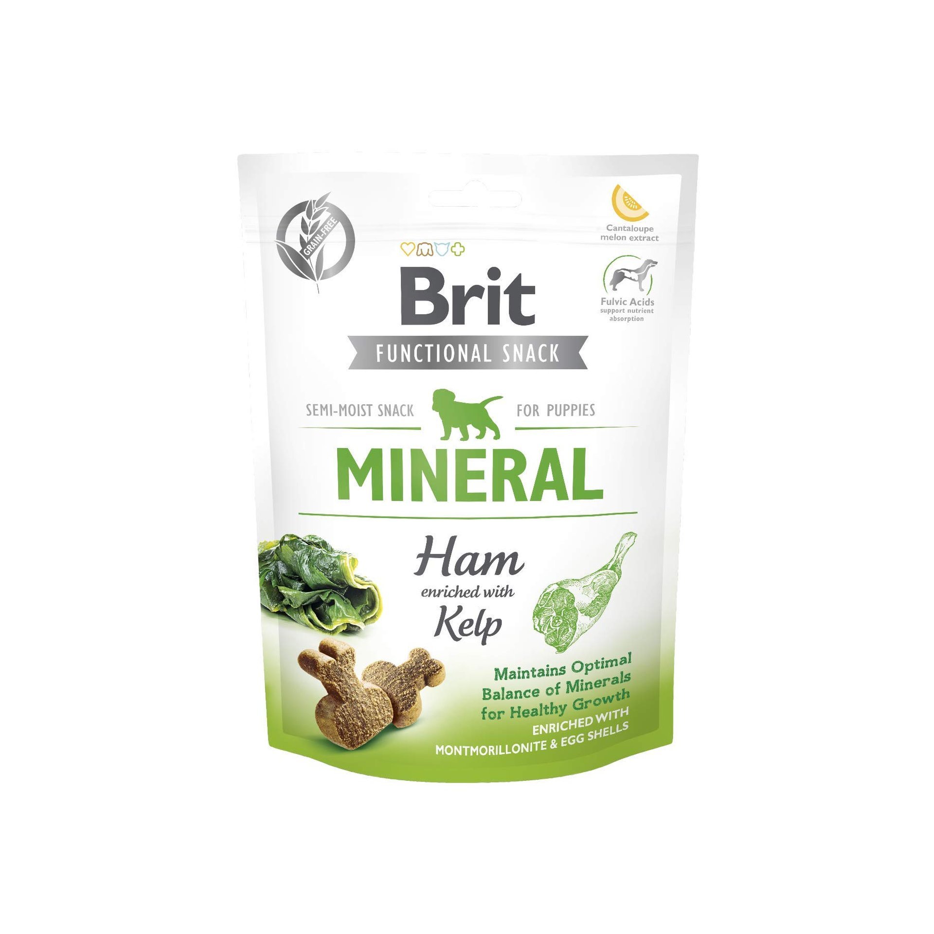 Brit Care Dog Functional Snack Mineral Ham for Puppies 150g