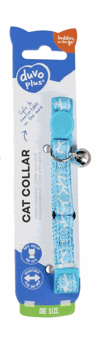 Duvo Blue Cat Collar Python (20-30cm / 10mm)