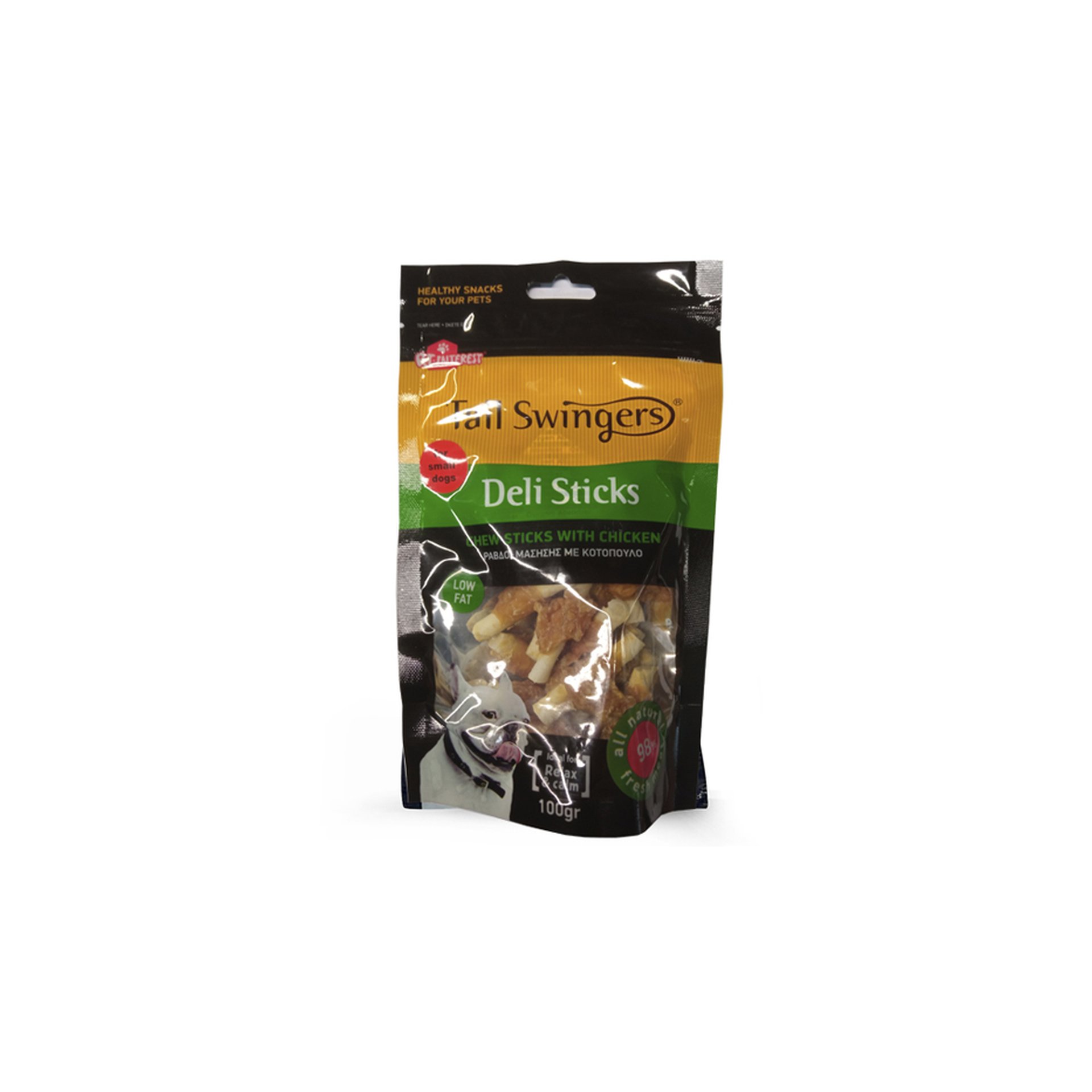 Chicken - Mini Chew Sticks – Tail Swingers(100g)