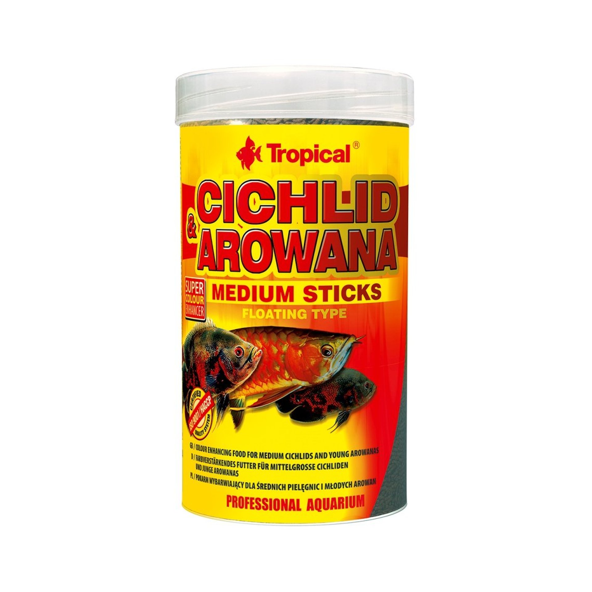 Tropical Cichlid Arowana Medium Sticks (1000ml)