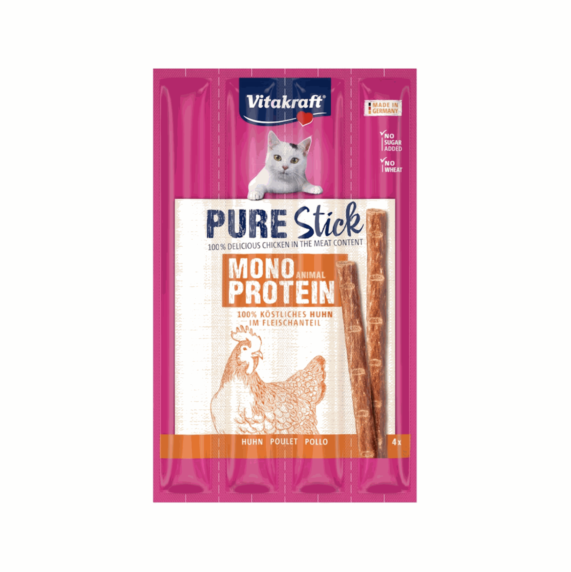 Chicken - Pure Stick – Vitakraft (4 x 5g)