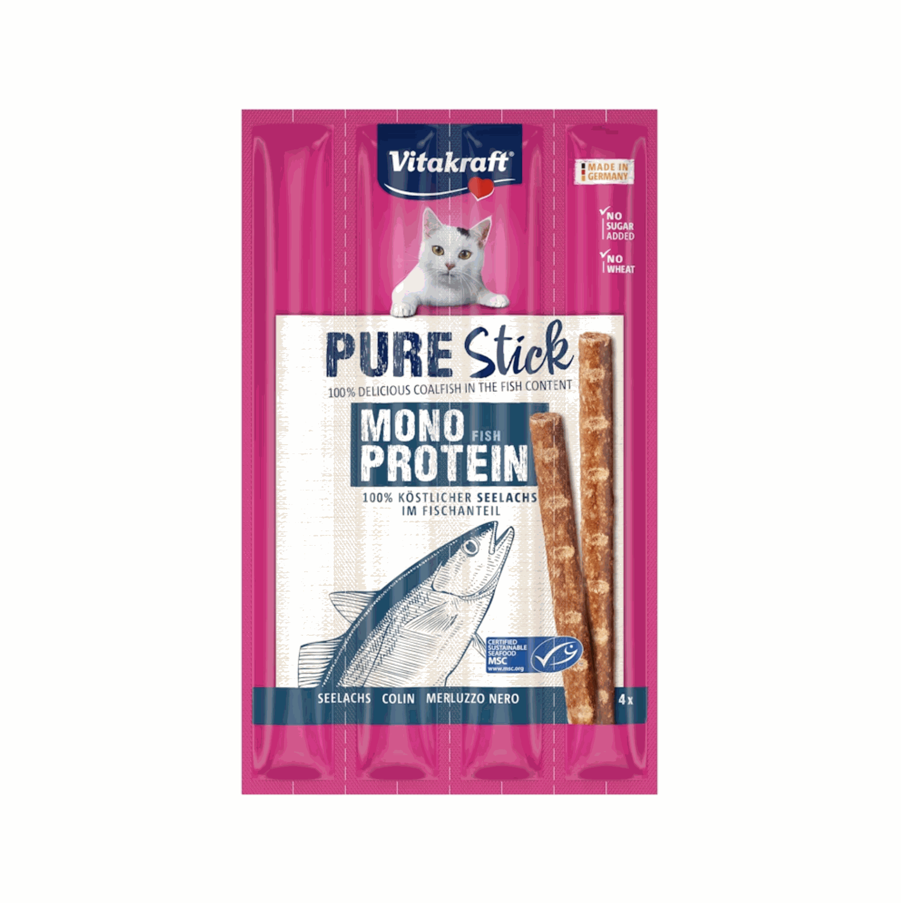 CoalFish - Pure Stick – Vitakraft (4 x 5g)