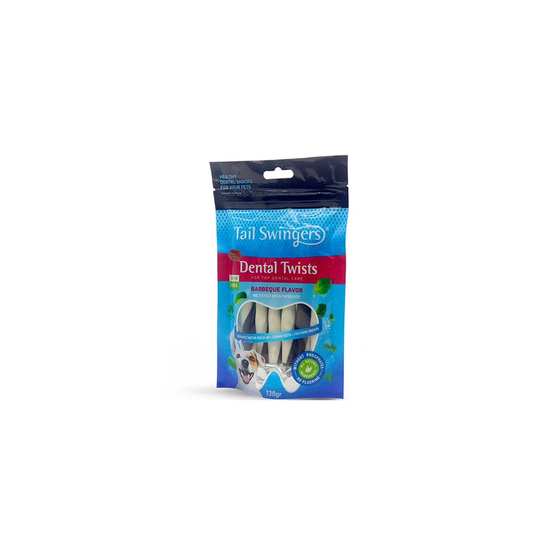Barbecue - Mini Dental Twists – Tail Swingers (130g)