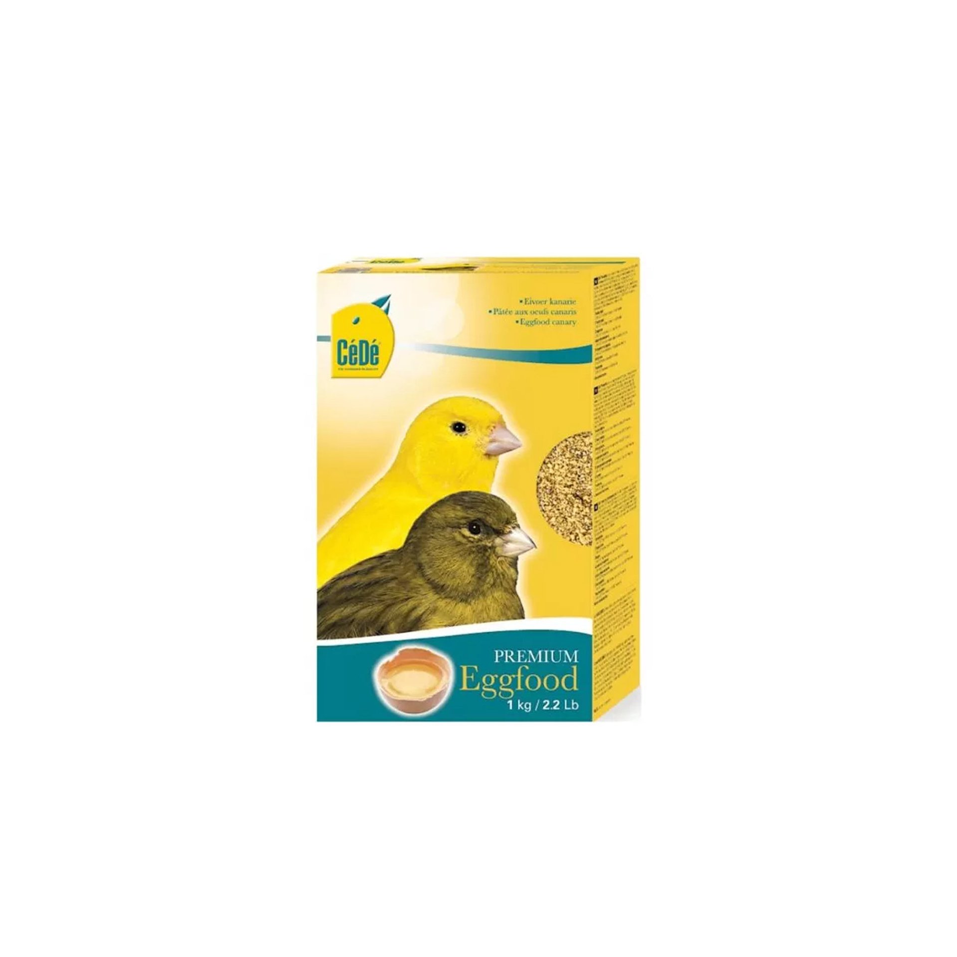 CeDe Premium Egg Food Yellow Canary 1kg