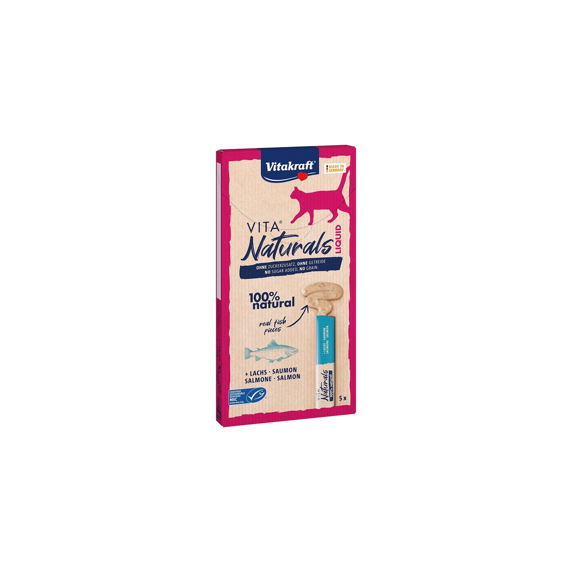 Salmon - Liquid Snack Naturals – Vitakraft (5 x 15g)