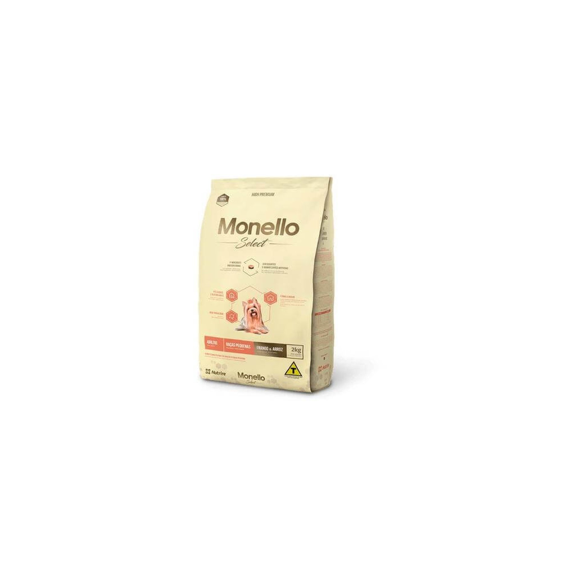 Monello Select Chicken & Rice Adult Small Breed (2kg)
