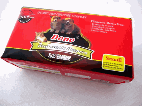 Dono Diapers S, 16Pcs/Bag